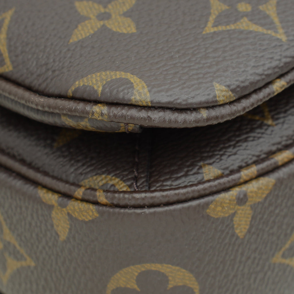 Louis Vuitton Brown Monogram Pochette Metis