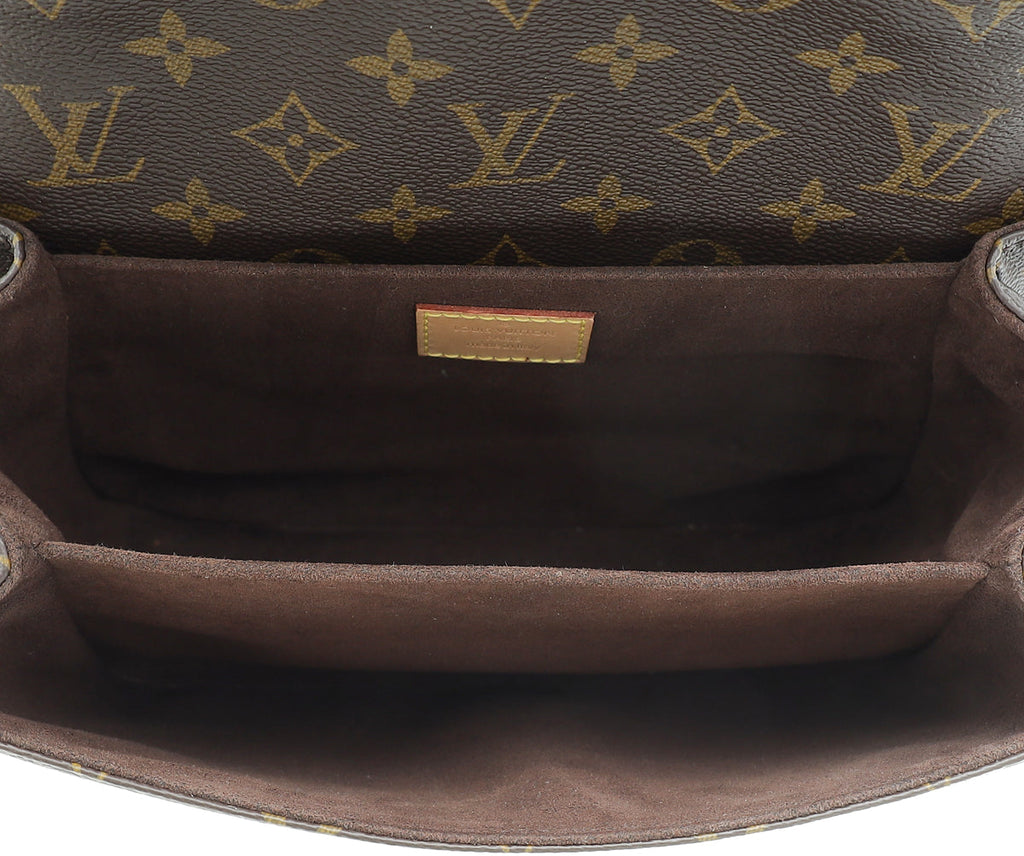 Louis Vuitton Brown Monogram Pochette Metis