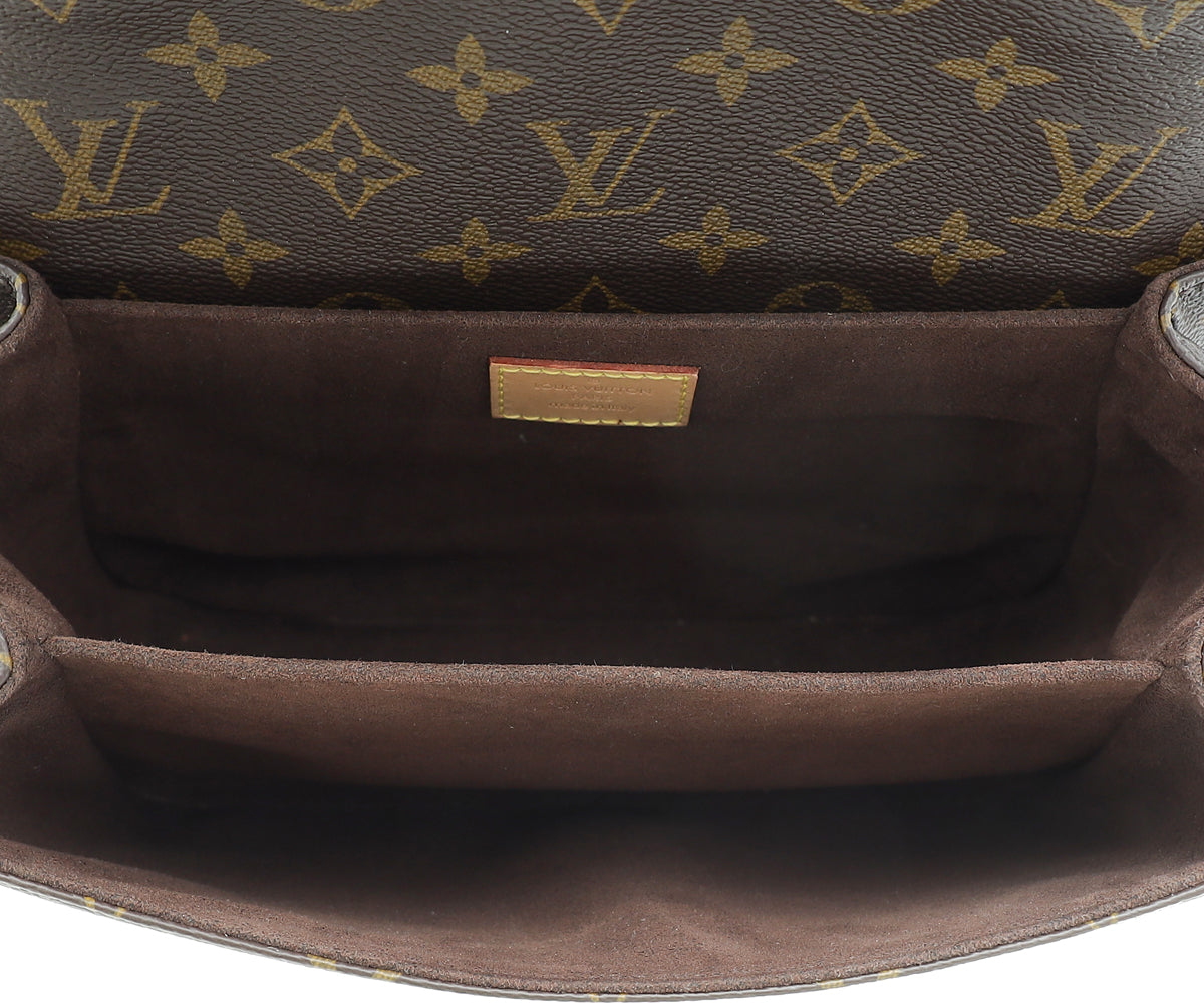 Louis Vuitton Brown Monogram Pochette Metis