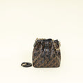 Louis Vuitton Monogram Black Sequins Edition Noé BB Bag