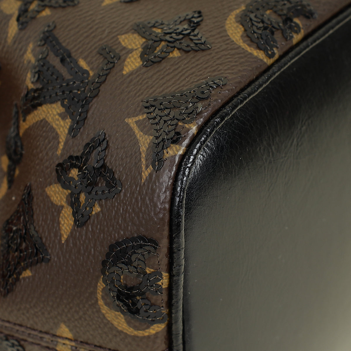 Louis Vuitton Monogram Black Sequins Edition Noé BB Bag