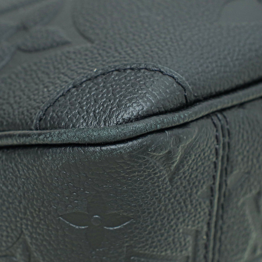 Louis Vuitton Black Empreinte Monogram Giant Trianon PM Bag