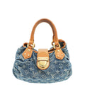 Louis Vuitton Blue Monogram Denim Pleaty Bag