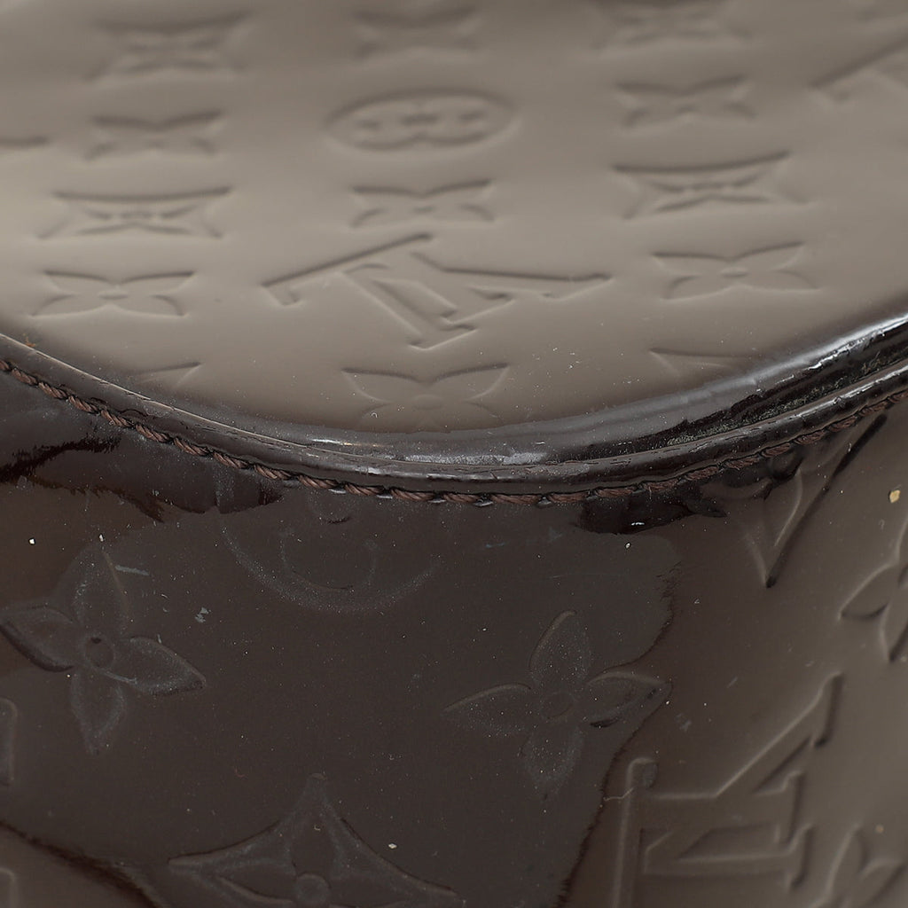 Louis Vuitton Amarante Monogram Vernis Bellflower PM Bag