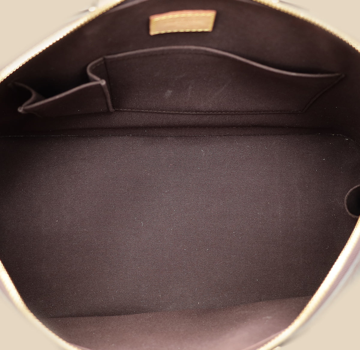 Louis Vuitton Amarnte Monogram Vernis Alma GM Bag
