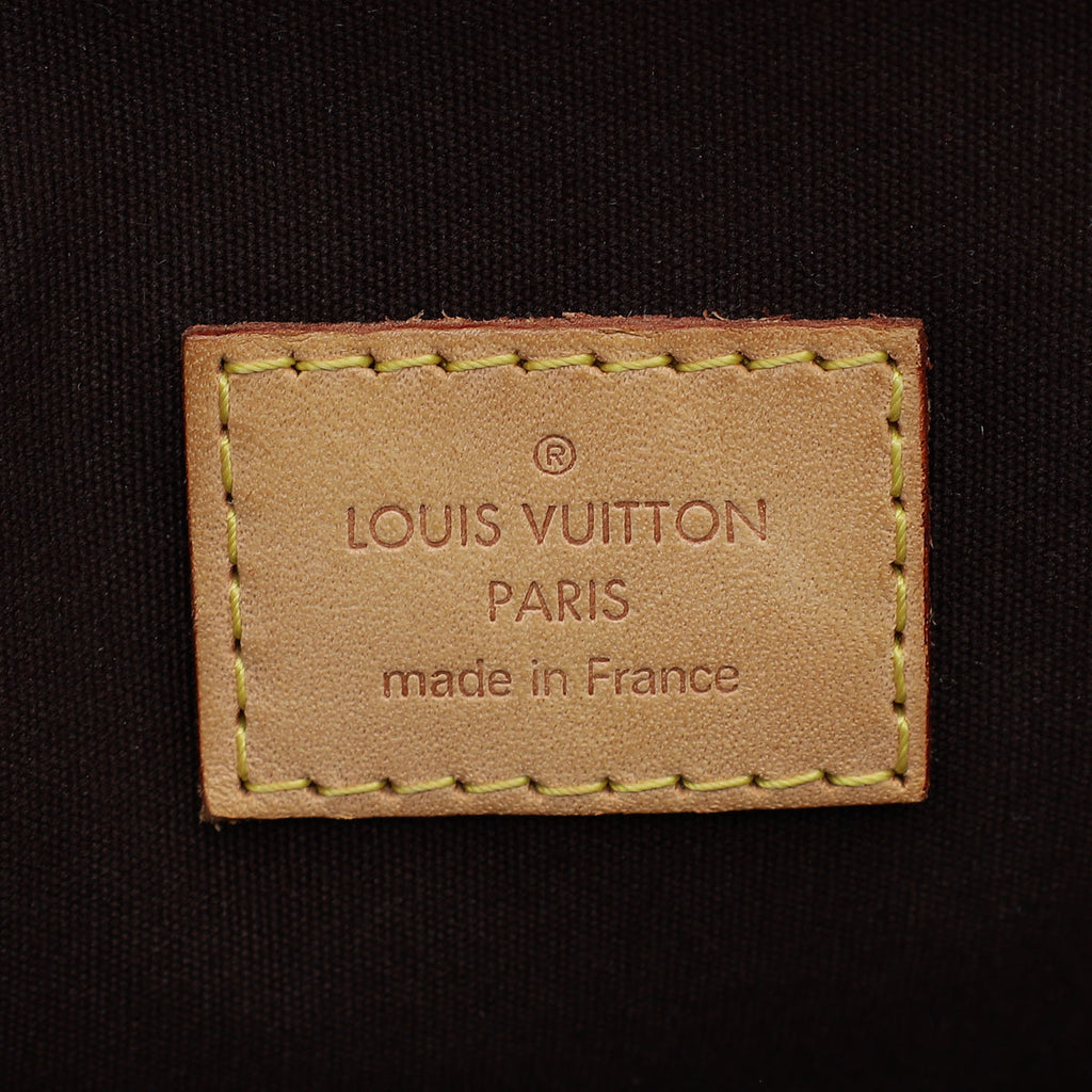 Louis Vuitton Amarnte Monogram Vernis Alma GM Bag