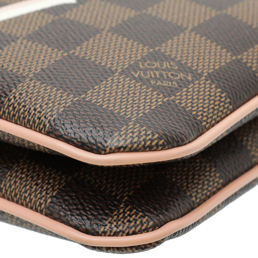 Louis Vuitton Bicolor Double Zip Pochette Bag