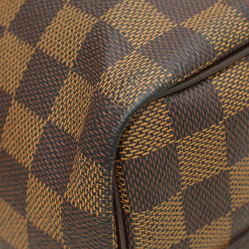 Louis Vuitton Ebene Speedy Bandouliere 25 Bag