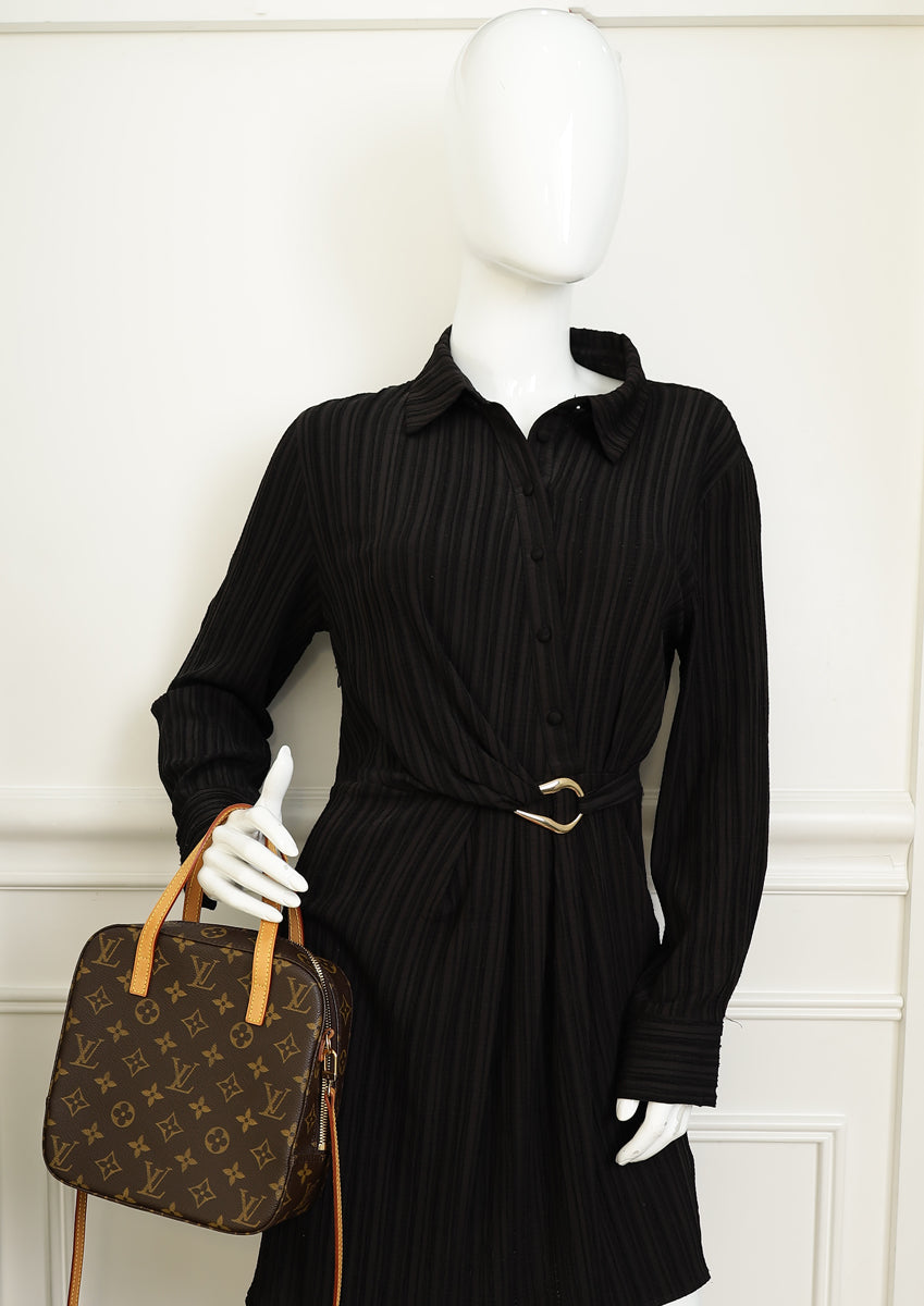 Louis Vuitton Brown Monogram Spontini Bag