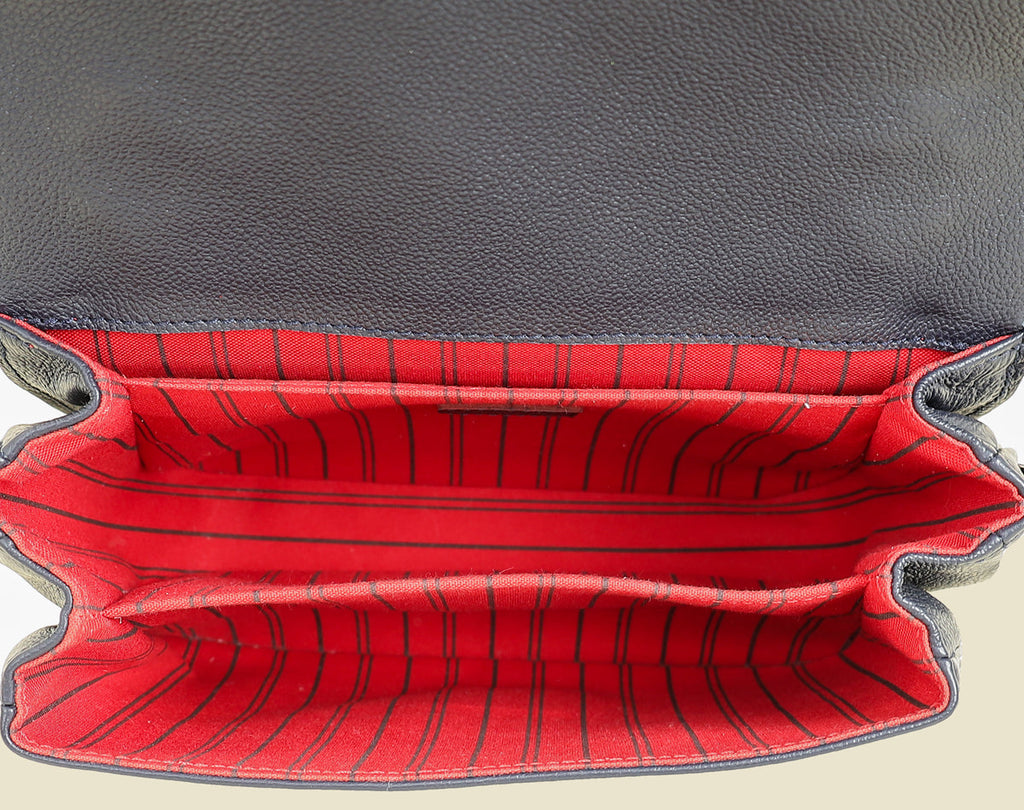 Louis Vuitton Marine Rouge Monogram Empreinte Pochette Métis