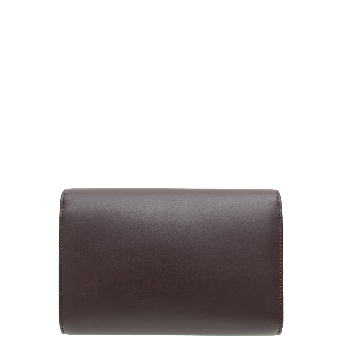 Louis Vuitton Burgundy Louise Matte Chain Clutch
