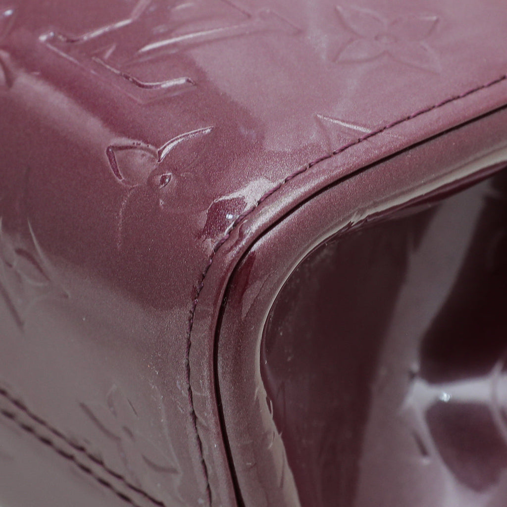 Louis Vuitton Violet Monogram Vernis Roxbury Drive Bag