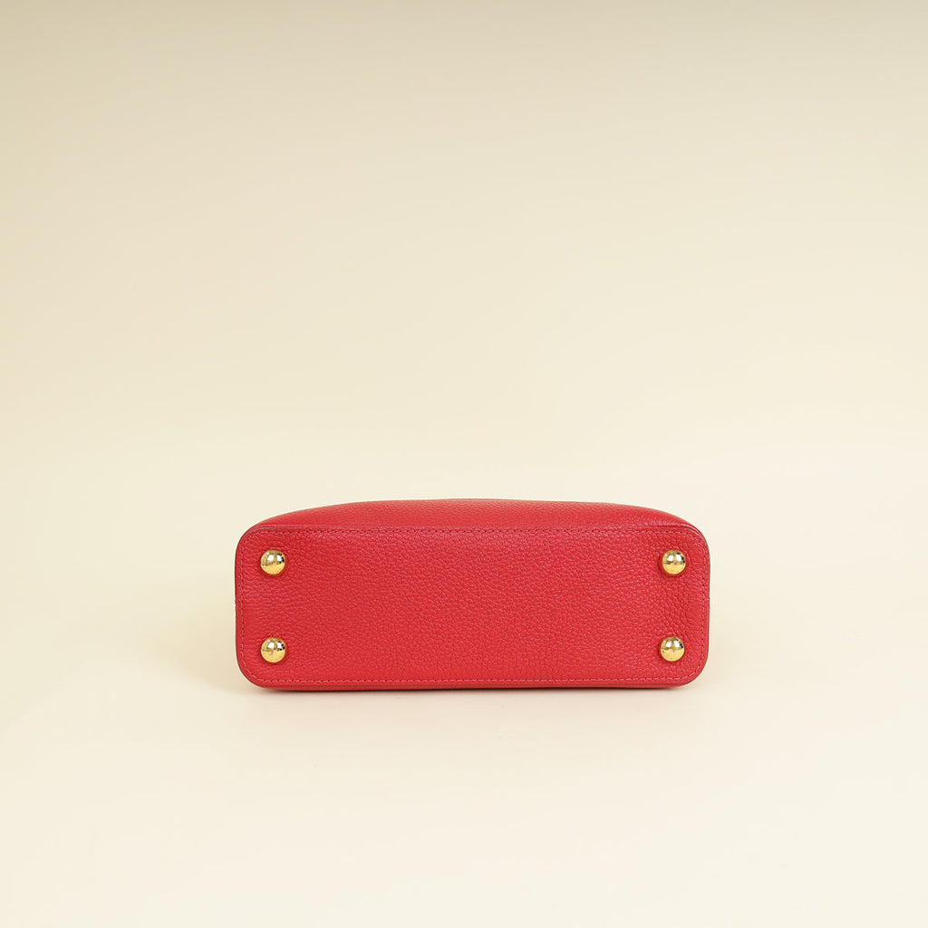 Louis Vuitton Red Capucines BB Bag