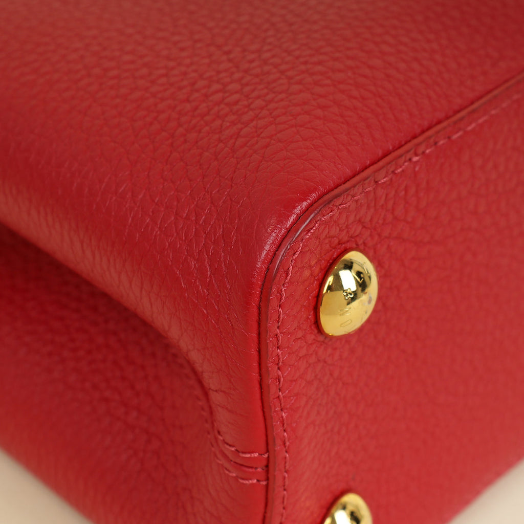 Louis Vuitton Red Capucines BB Bag