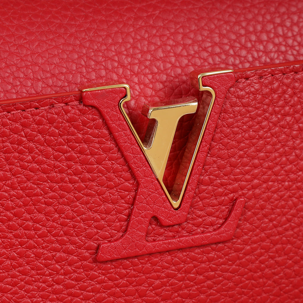Louis Vuitton Red Capucines BB Bag