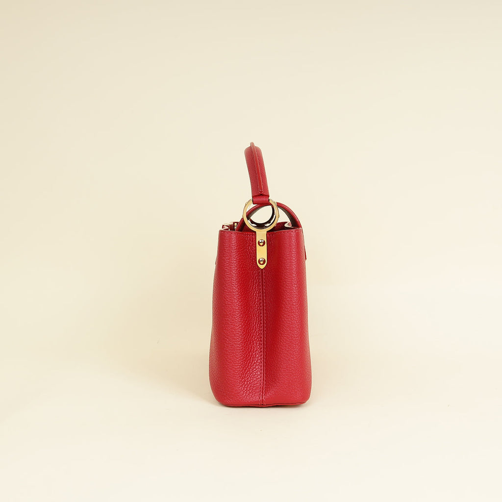 Louis Vuitton Red Capucines BB Bag