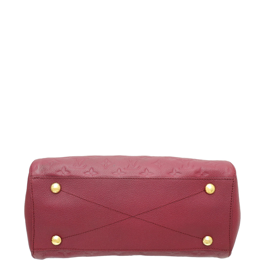 Louis Vuitton Grape Monogram Empreinte Montaigne MM Bag