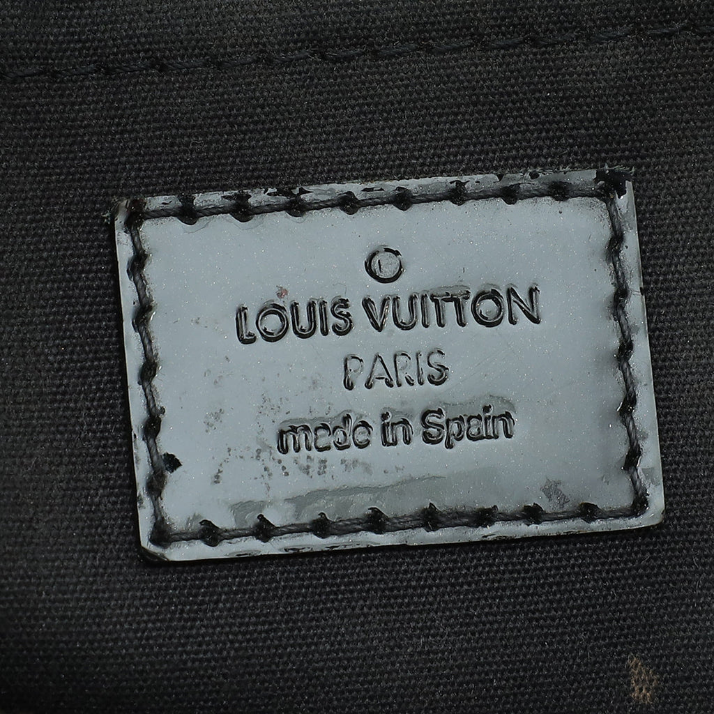 Louis Vuitton Black Monogram Vernis Montaigne BB Bag