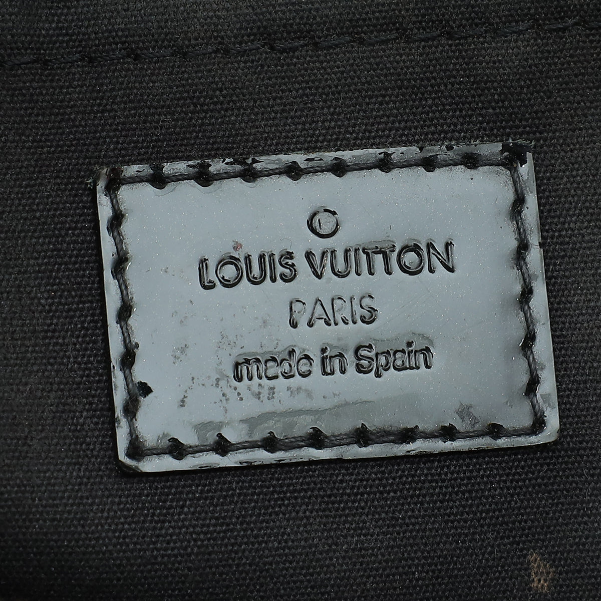 Louis Vuitton Black Monogram Vernis Montaigne BB Bag