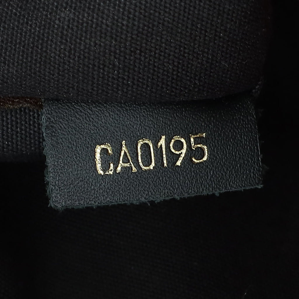 Louis Vuitton Black Monogram Vernis Montaigne BB Bag