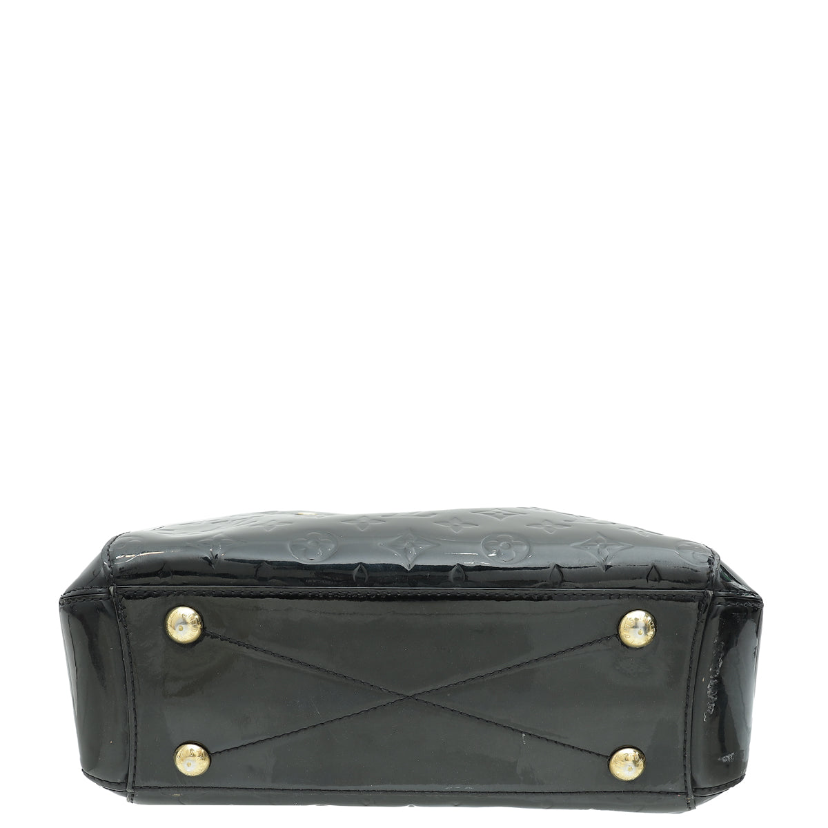 Louis Vuitton Black Monogram Vernis Montaigne BB Bag