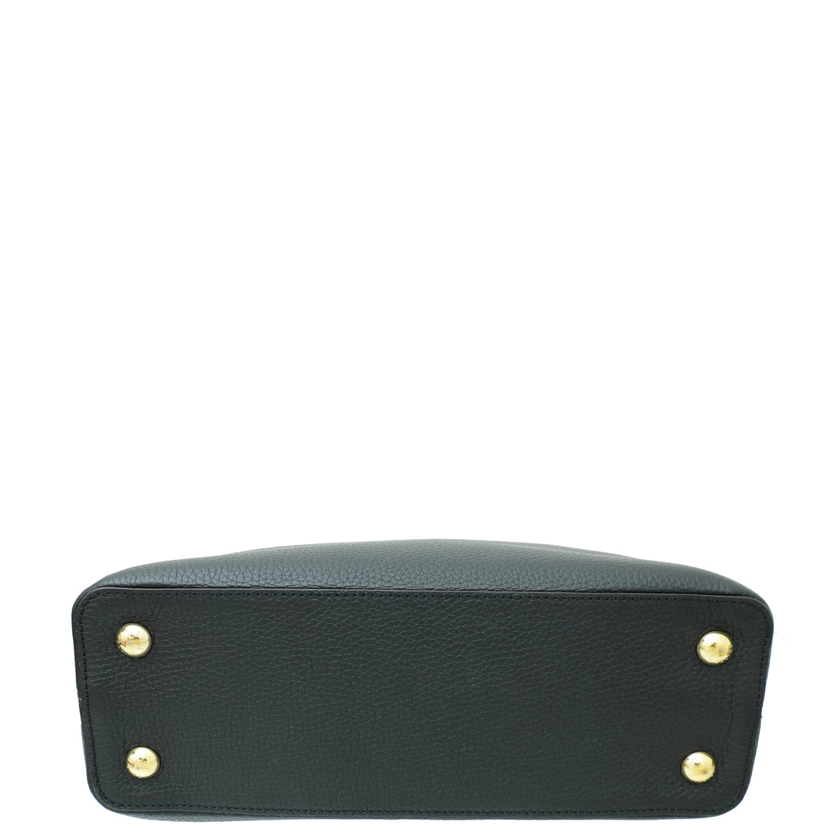 Louis Vuitton Black Capucines PM Bag