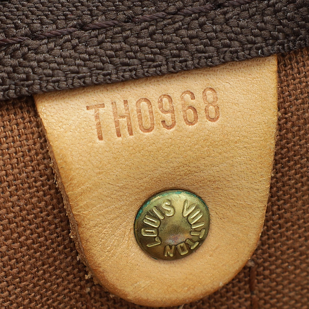 Louis Vuitton Brown Keepall Bandouliere 45 Bag
