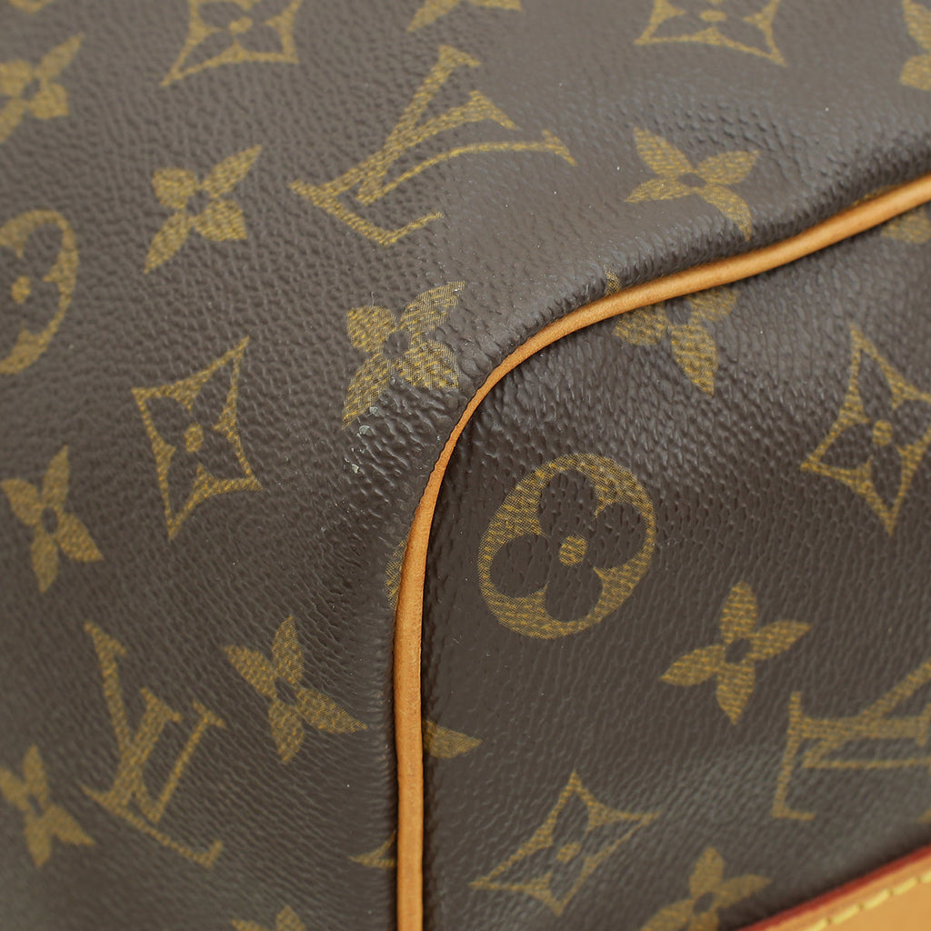 Louis Vuitton Brown Keepall Bandouliere 45 Bag