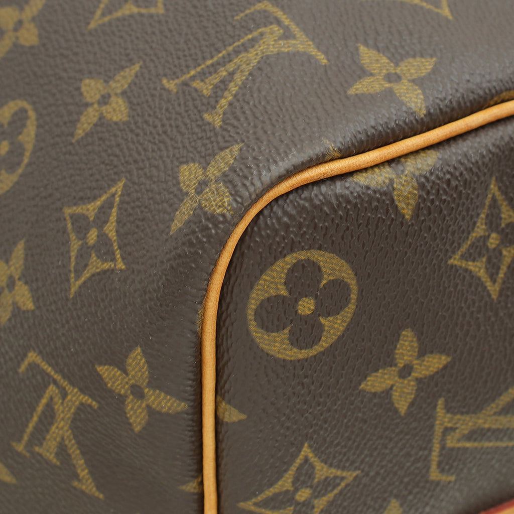 Louis Vuitton Brown Keepall Bandouliere 45 Bag