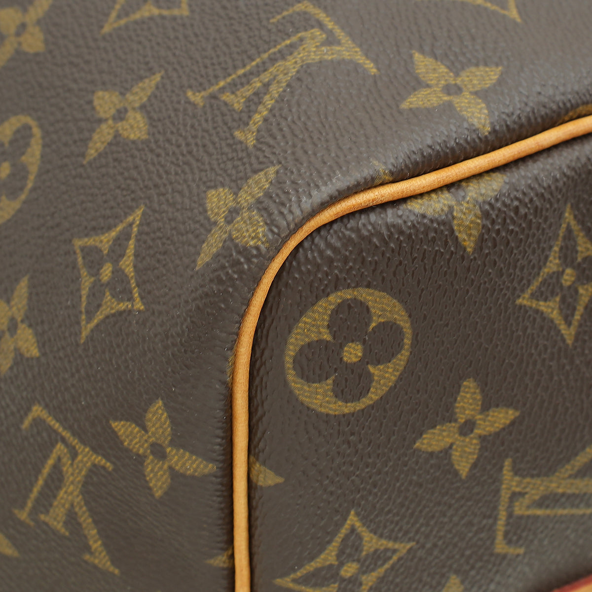 Louis Vuitton Brown Keepall Bandouliere 45 Bag