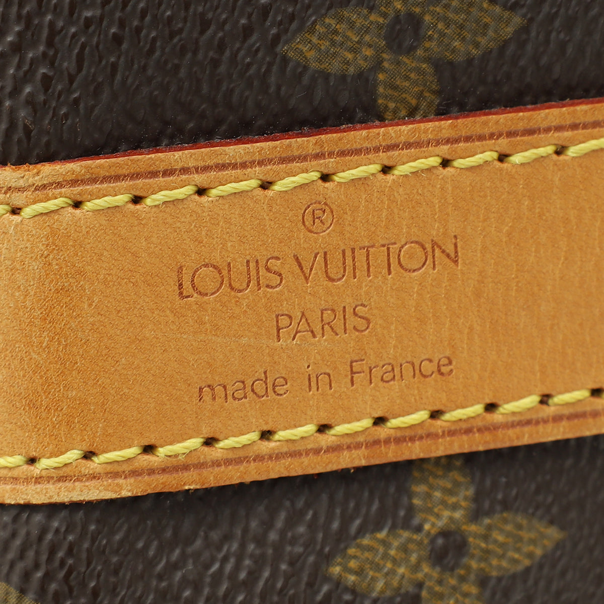 Louis Vuitton Brown Keepall Bandouliere 45 Bag
