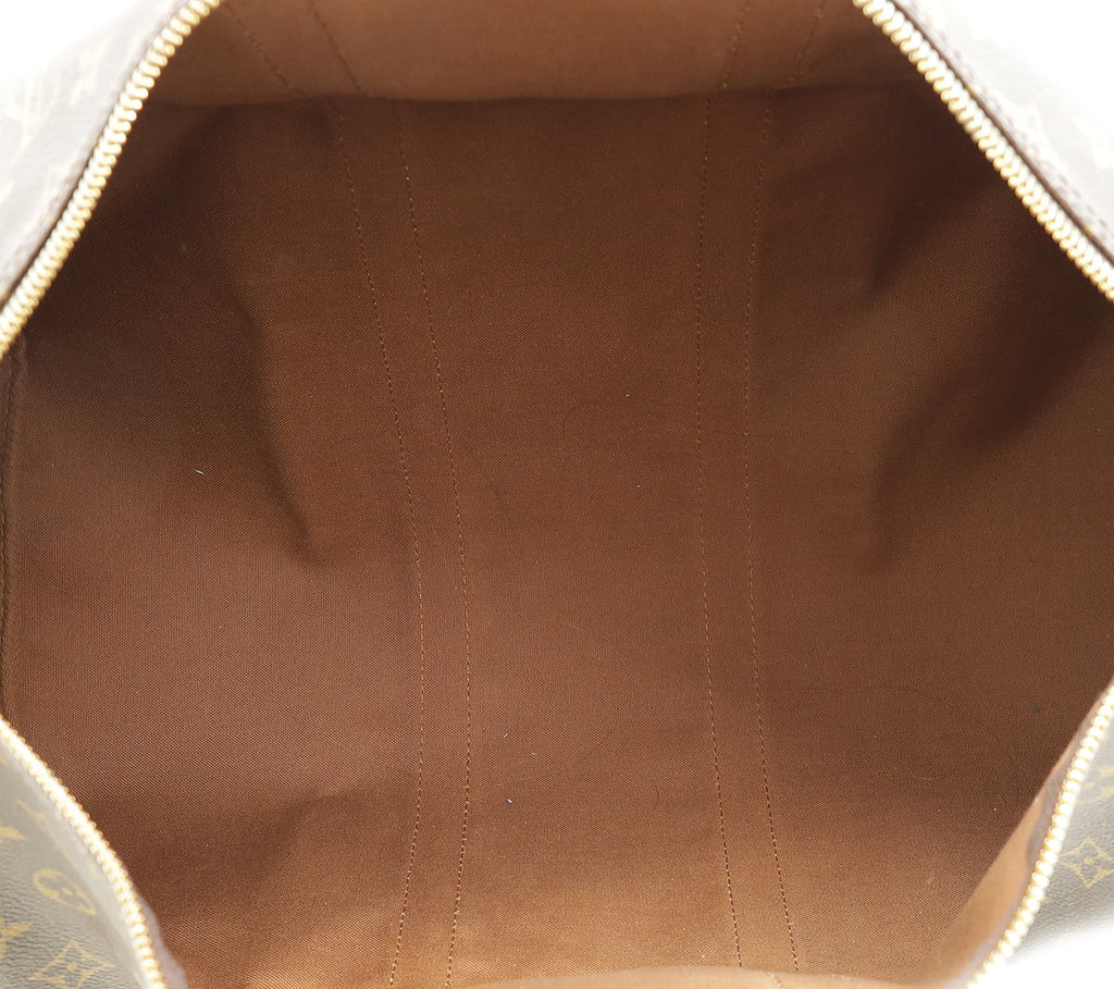 Louis Vuitton Brown Keepall Bandouliere 45 Bag