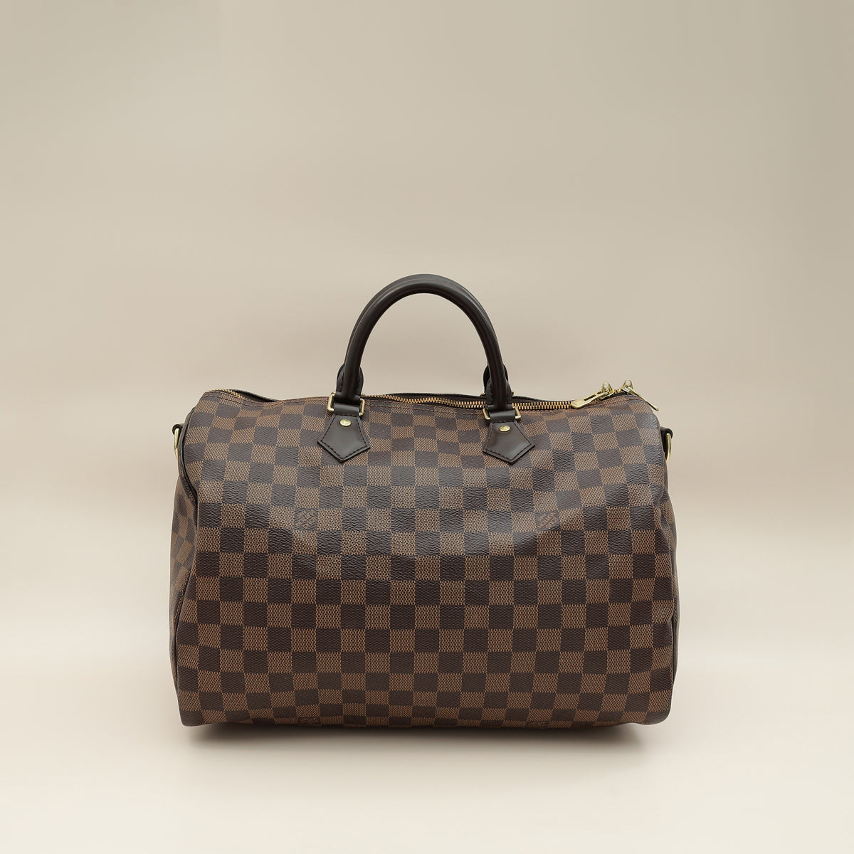 Louis Vuitton Damier Ebene Speedy Bandouliere 35 Bag