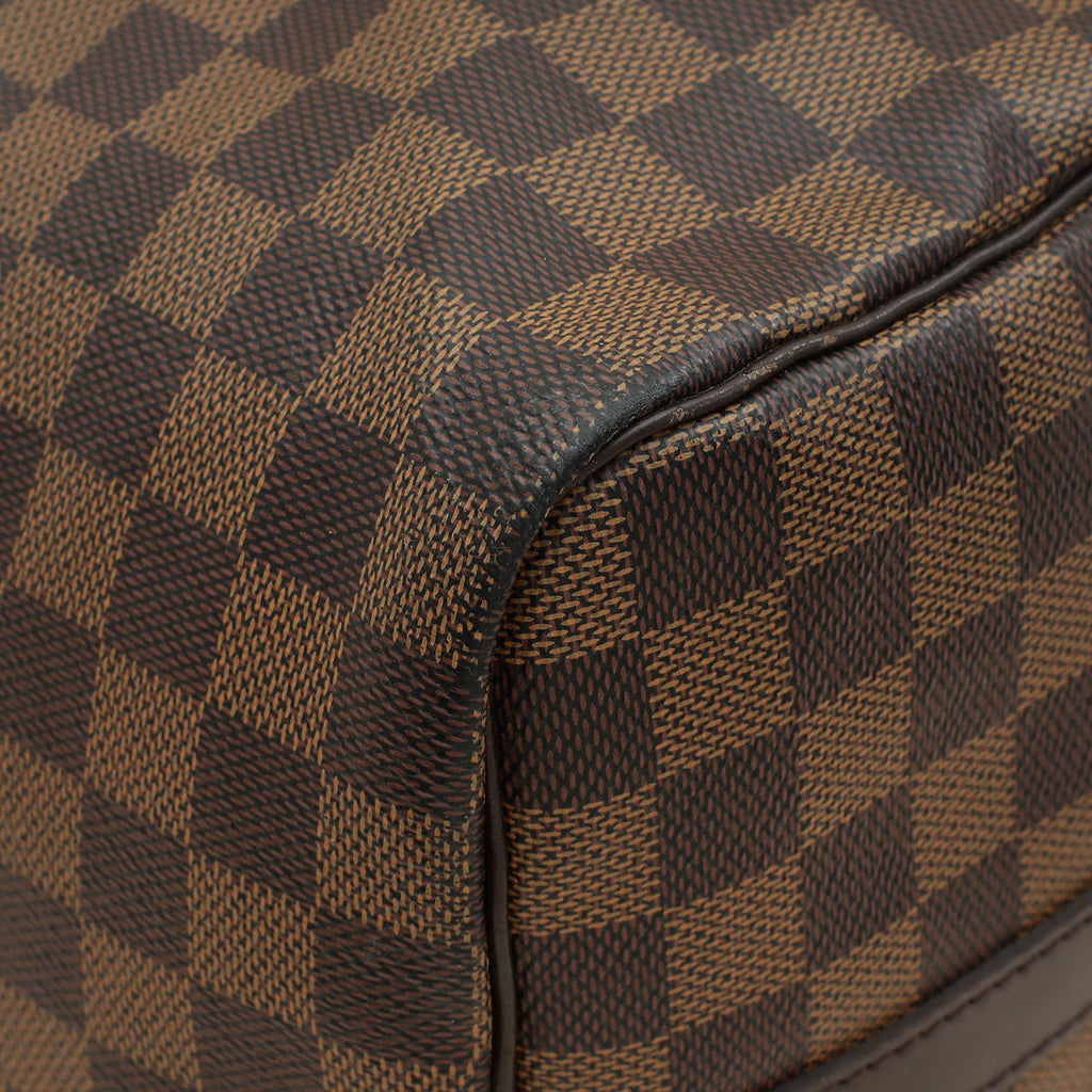 Louis Vuitton Damier Ebene Speedy Bandouliere 35 Bag