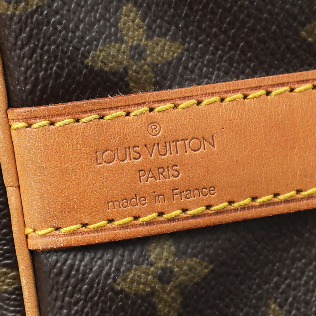 Louis Vuitton Monogram Keepall 60 Bandouliere Bag