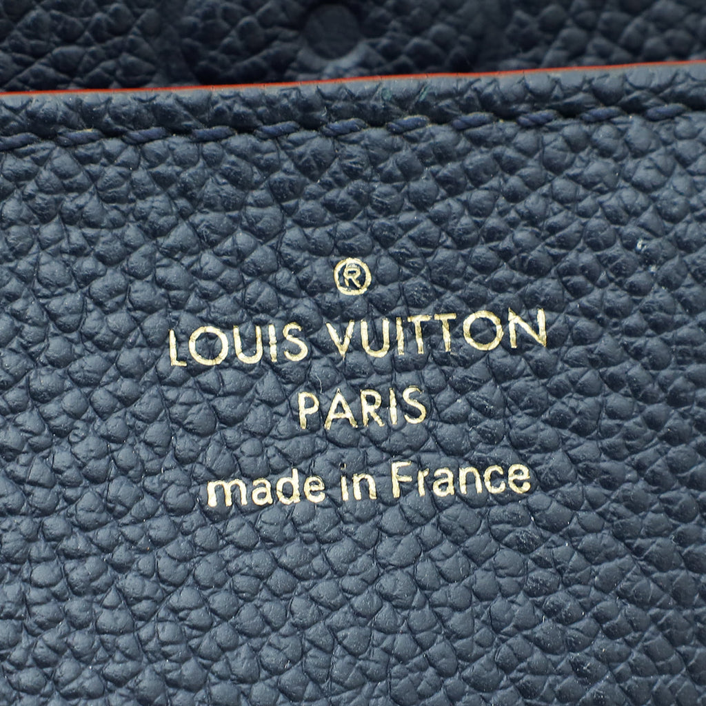 Louis Vuitton Marine Monogram Empreinte Blanche BB Bag