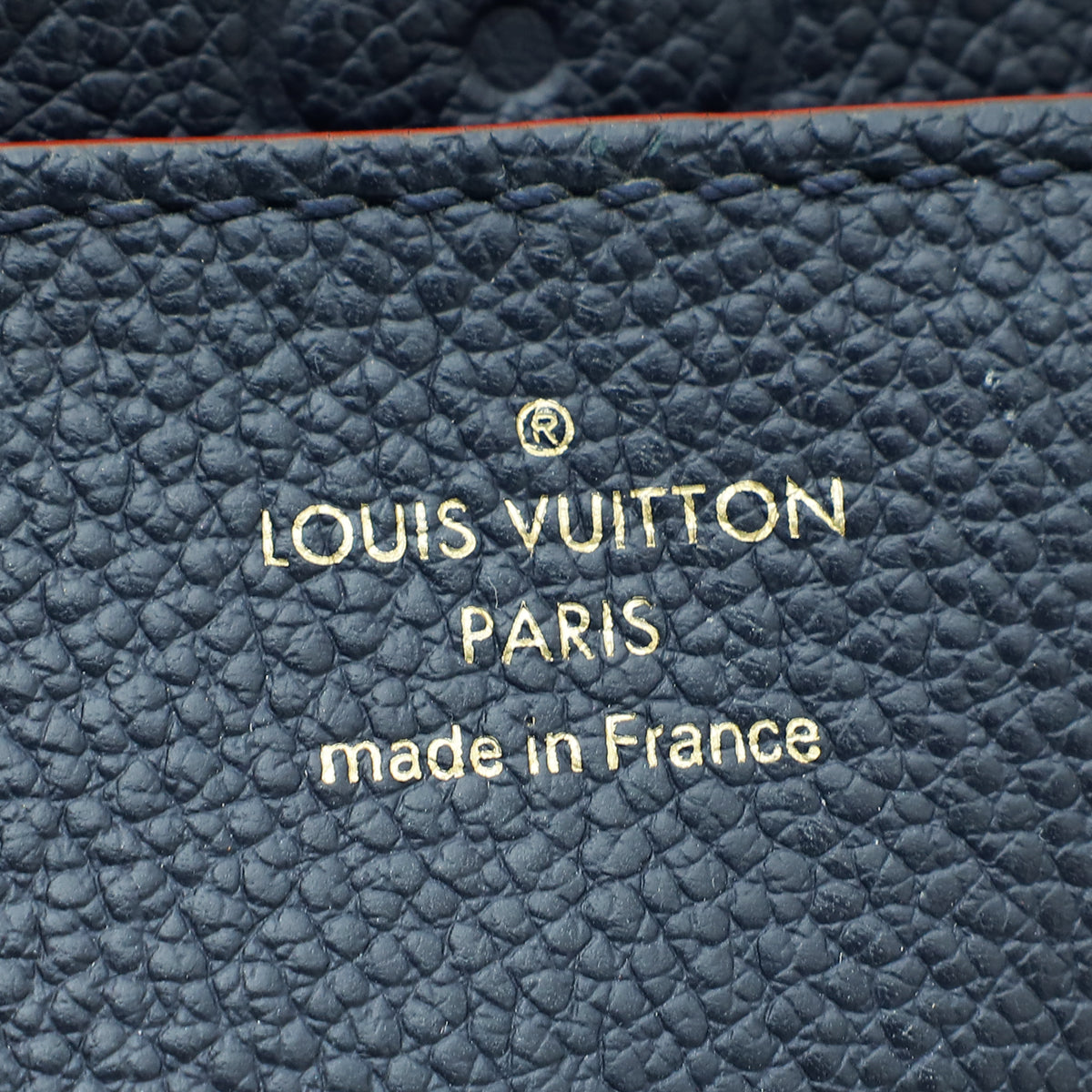 Louis Vuitton Marine Monogram Empreinte Blanche BB Bag