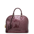 Louis Vuitton Rouge Voufista Monogram Vernis Alma PM Bag