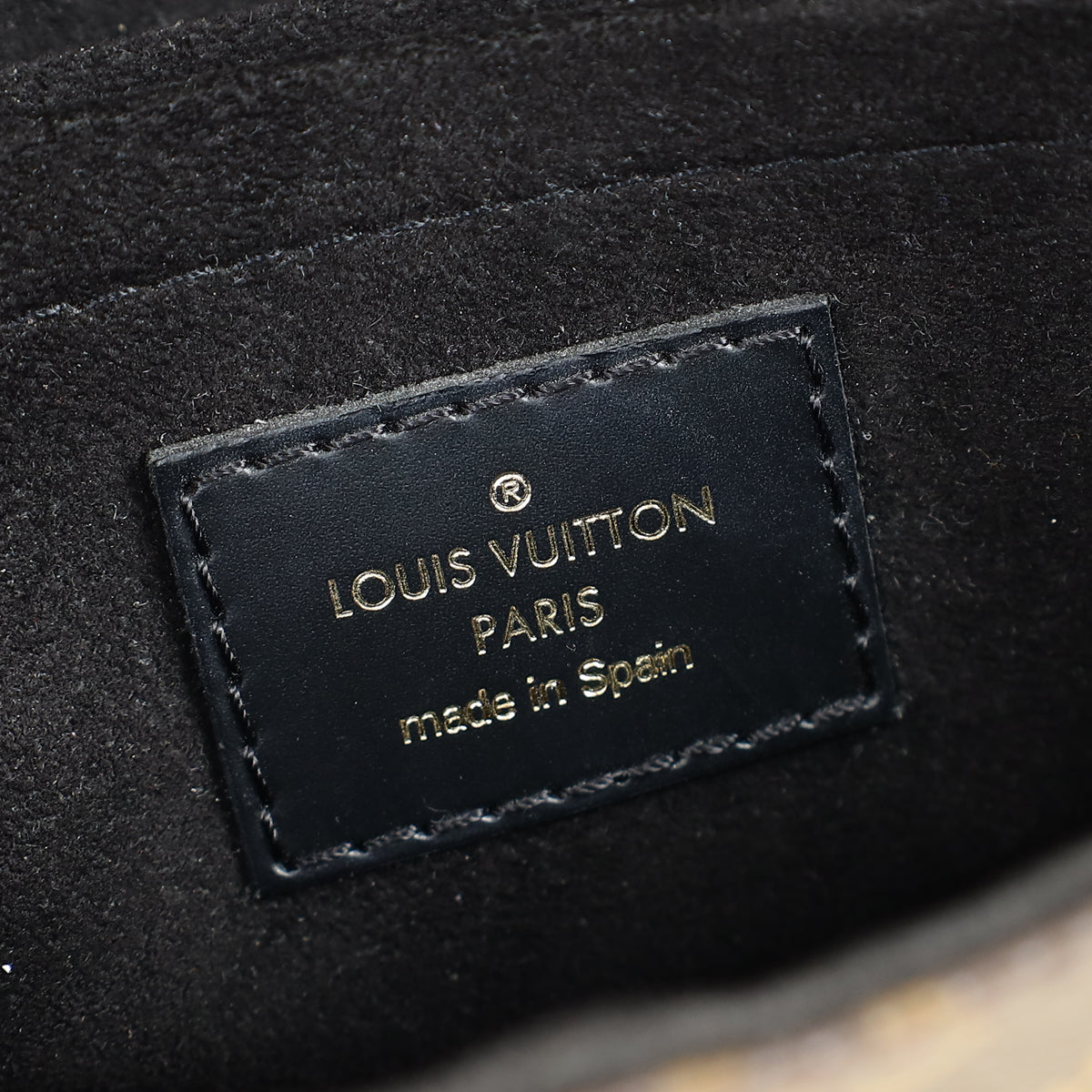 Louis Vuitton Monogram Black Saint Michel Bag