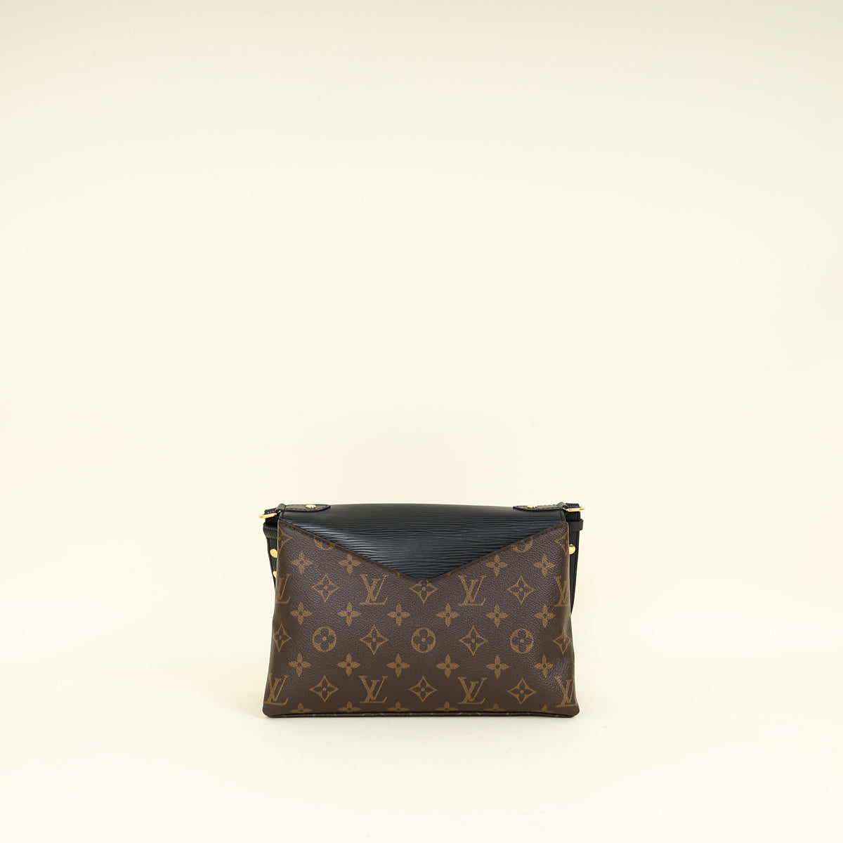 Louis Vuitton Monogram Black Saint Michel Bag