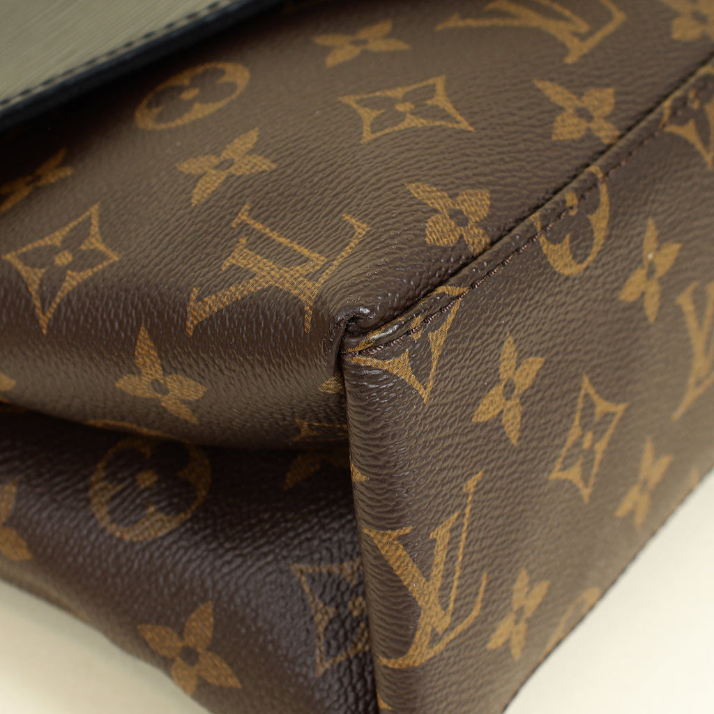 Louis Vuitton Monogram Black Saint Michel Bag
