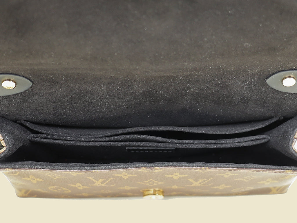 Louis Vuitton Monogram Black Saint Michel Bag