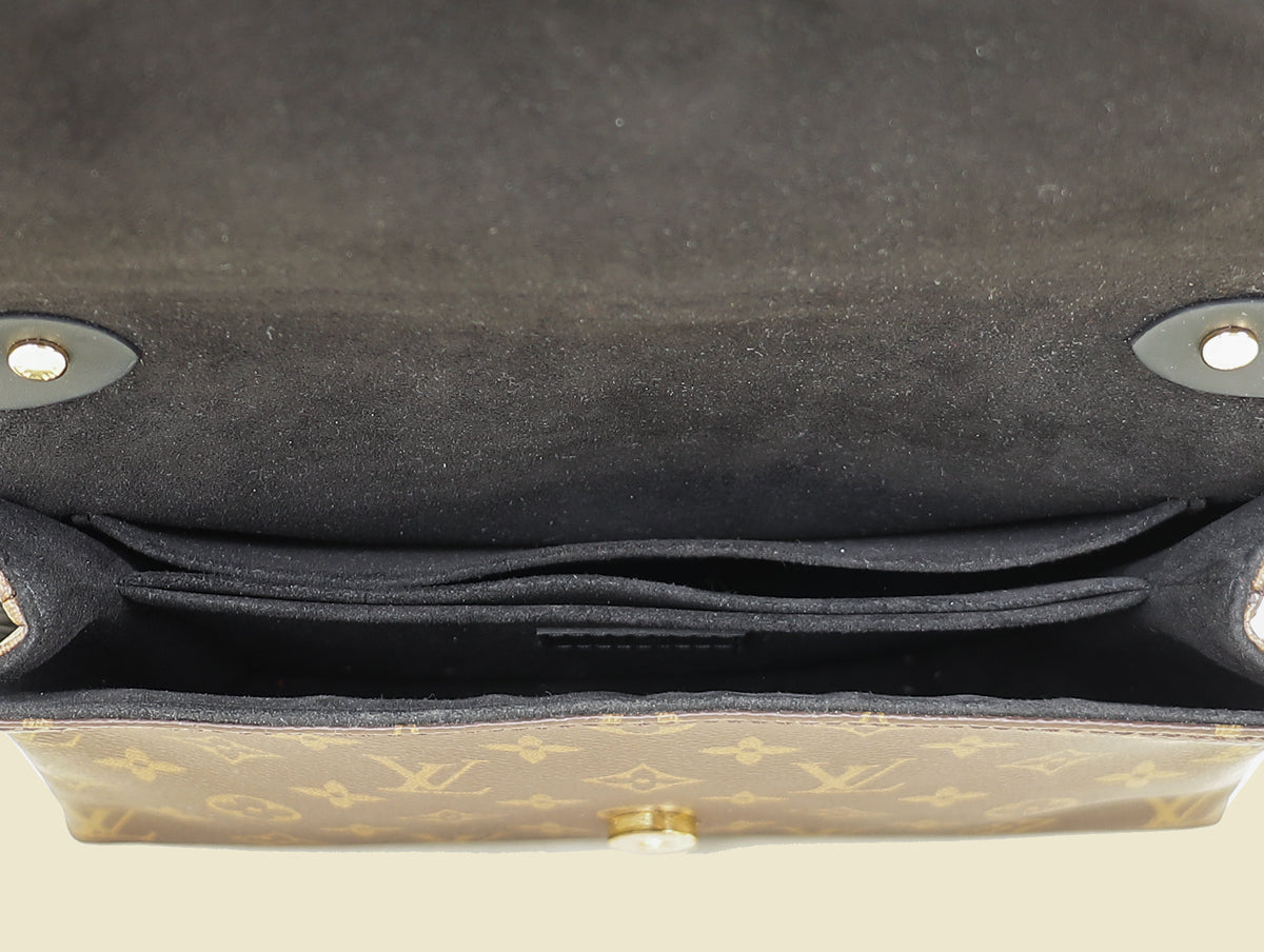 Louis Vuitton Monogram Black Saint Michel Bag