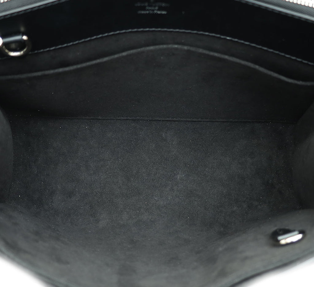 Louis Vuitton Black Grenelle PM Tote Bag