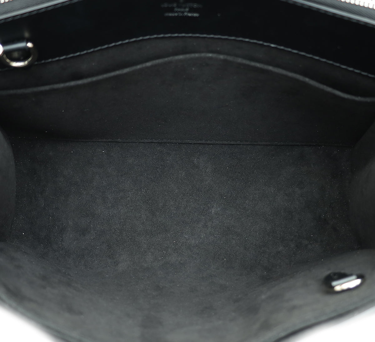 Louis Vuitton Black Grenelle PM Tote Bag