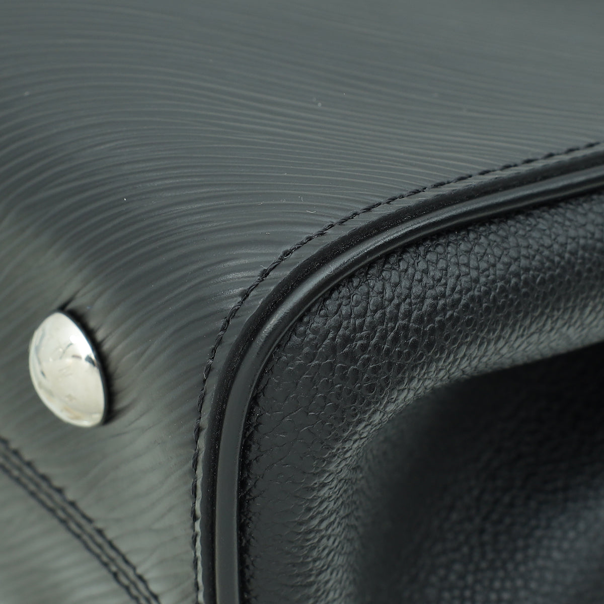 Louis Vuitton Black Grenelle PM Tote Bag
