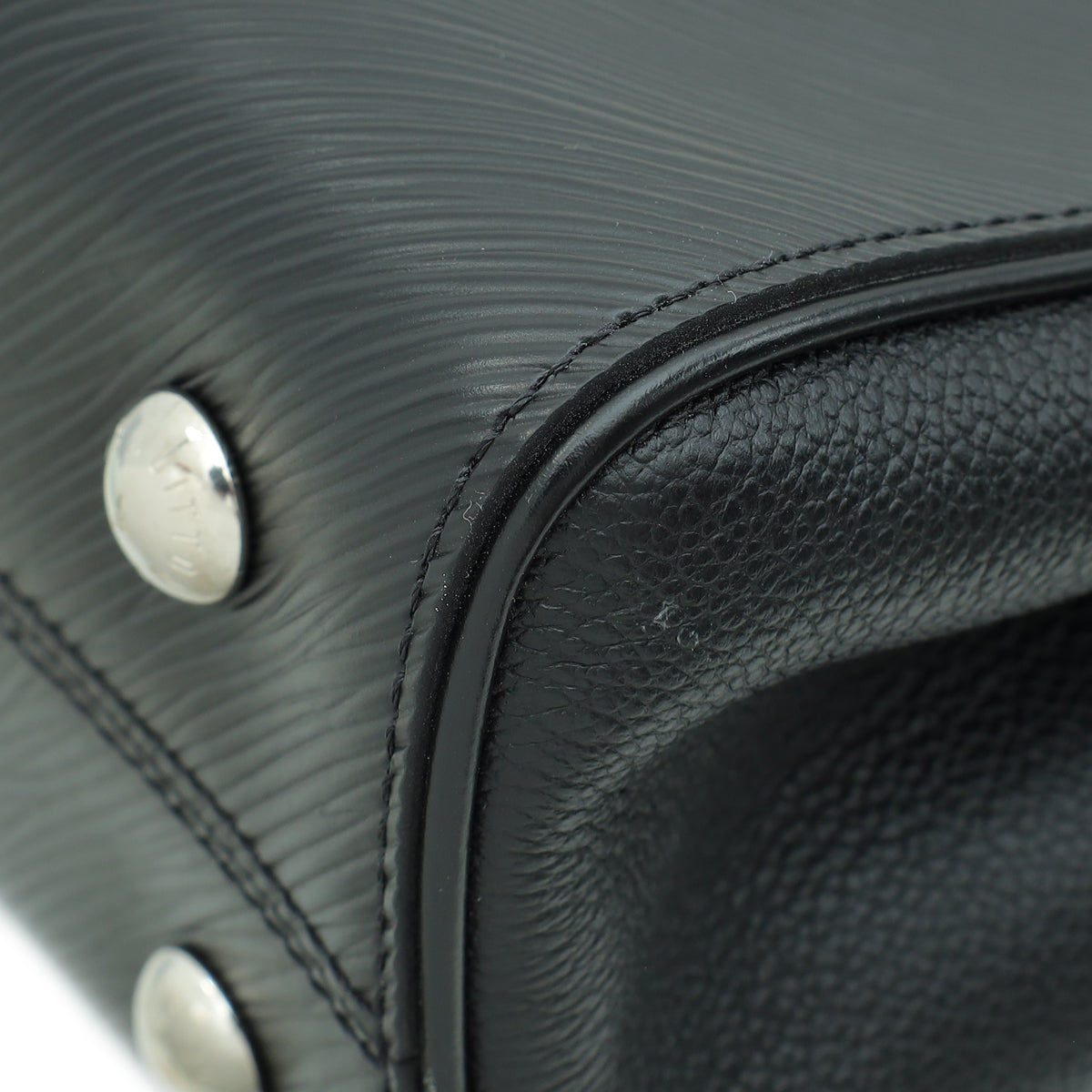 Louis Vuitton Black Grenelle PM Tote Bag