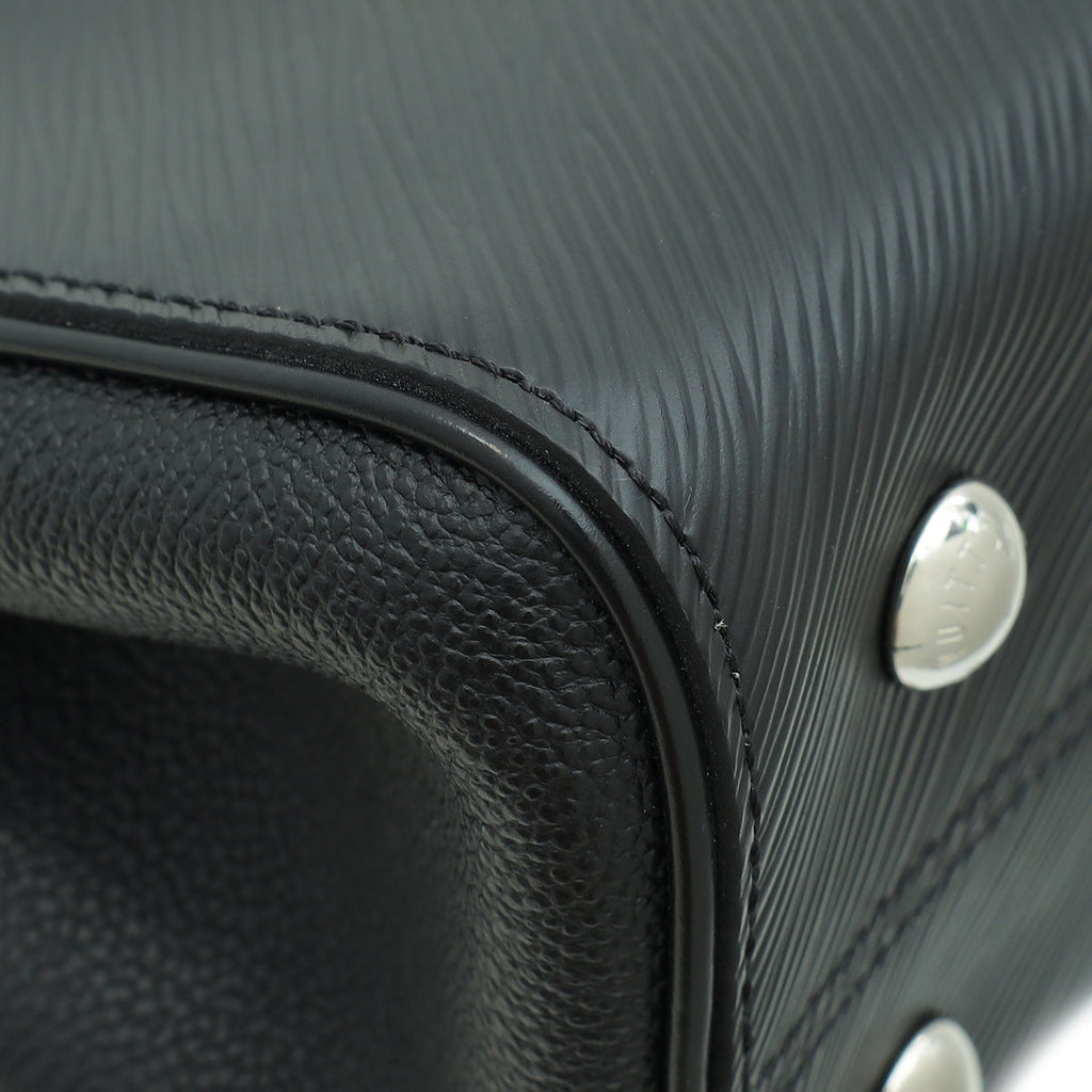 Louis Vuitton Black Grenelle PM Tote Bag