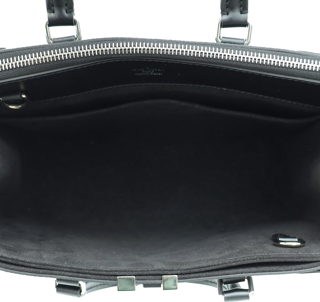 Louis Vuitton Black Grenelle PM Tote Bag