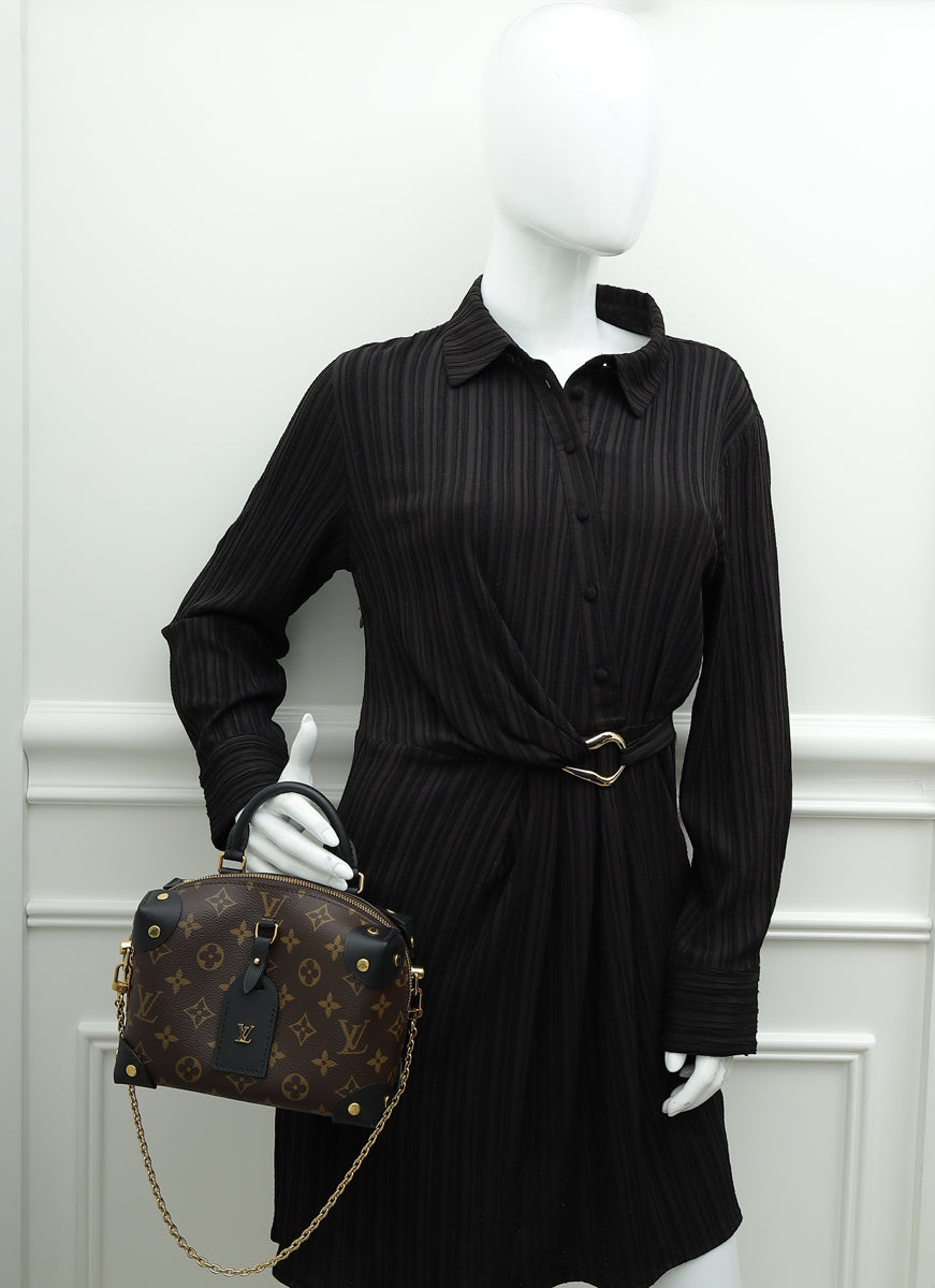 Louis Vuitton Bicolor Monogram Petite Malle Souple